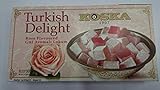 Delicias turcas con rosa 500g | Turkish delight rose flavoured 500g | Sin gluten | Delicia turca con sabor a rosa de Koska | Confitería tradicional de...